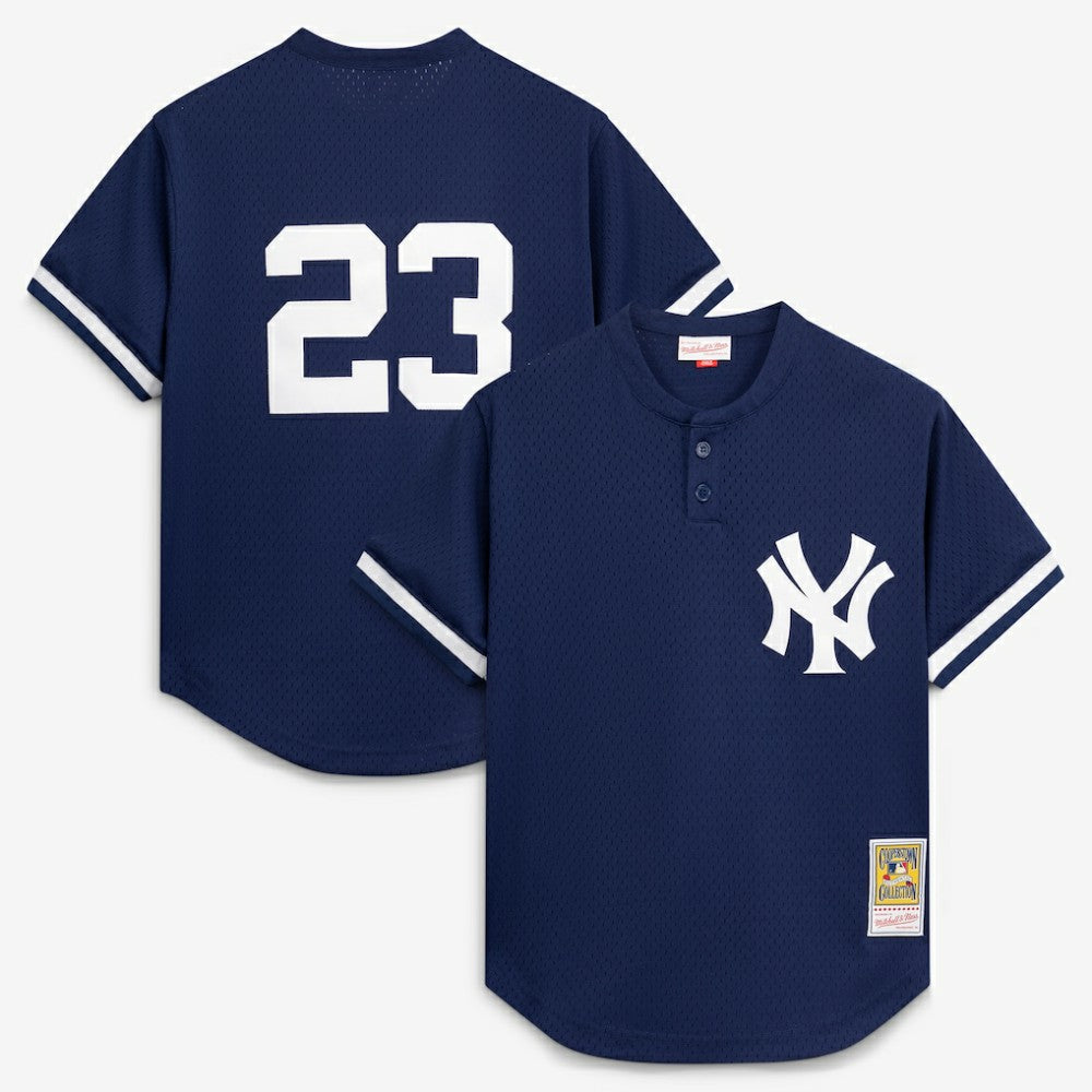 MLB Don Mattingly New York Yankees Mitchell & Ness Authentic Batting Practice Jersey