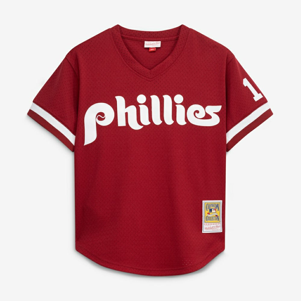 MLB Darren Daulton Philadelphia Phillies Mitchell & Ness Authentic Batting Practice Jersey