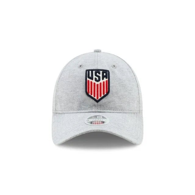 New Era USA Womens Sporty Shine Adjustable Hat - Grey / New Era