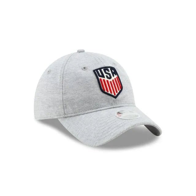 New Era USA Womens Sporty Shine Adjustable Hat - Grey / New Era