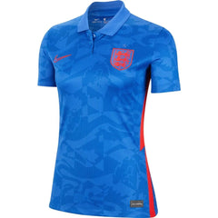 2020-21 England WOMENS Away Soccer Jersey - Blue-Red / Nike