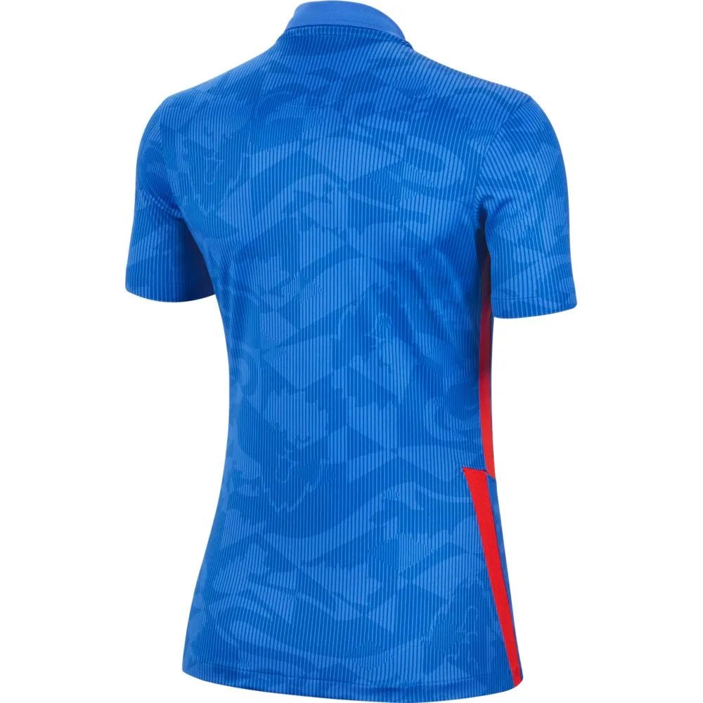 2020-21 England WOMENS Away Soccer Jersey - Blue-Red / Nike