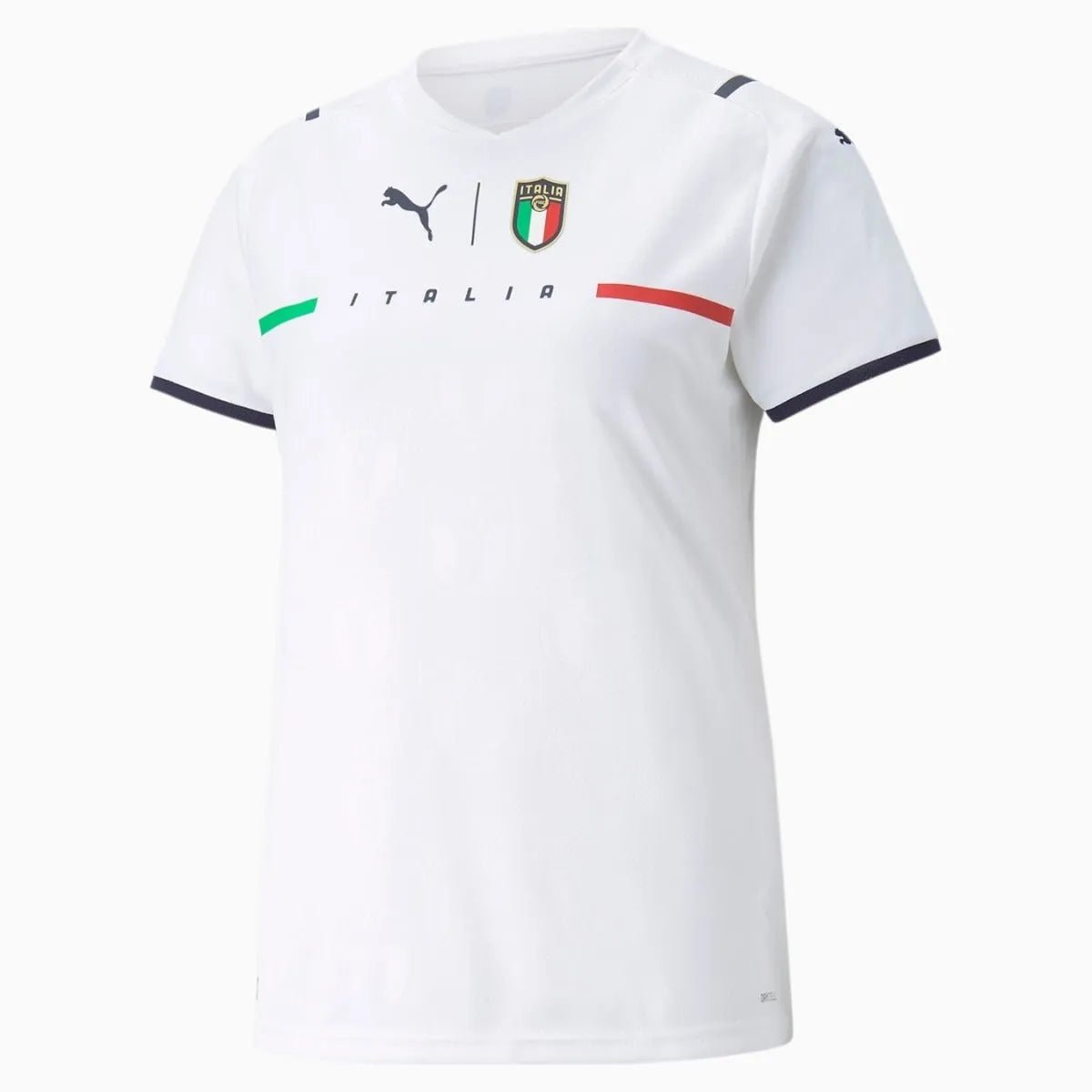 2021-22 Italy Women Away Soccer Jersey - White / Puma