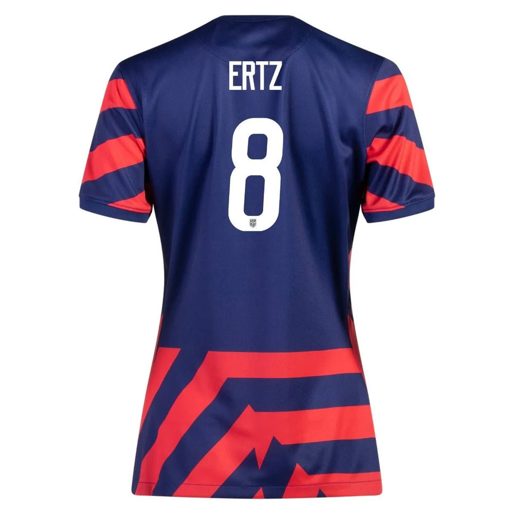 2021-22 USA Women Away Soccer Jersey - Navy-Red / Nike