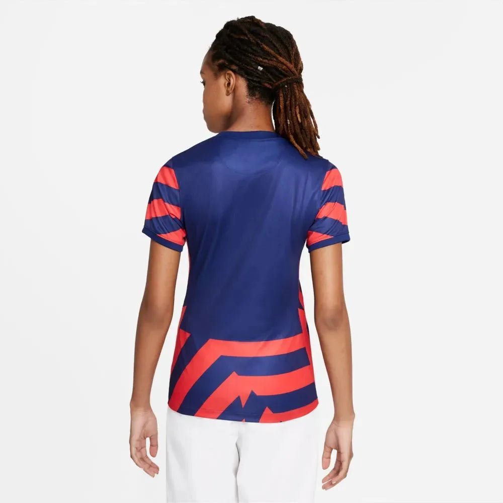 2021-22 USA Women Away Soccer Jersey - Navy-Red / Nike