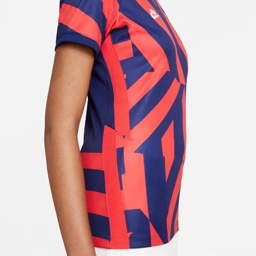 2021-22 USA Women Away Soccer Jersey - Navy-Red / Nike