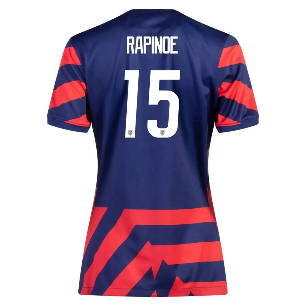 2021-22 USA Women Away Soccer Jersey - Navy-Red / Nike