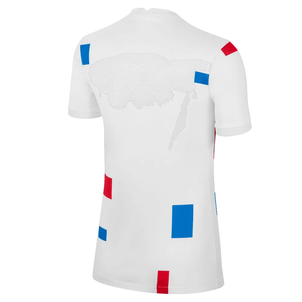 Netherlands Women's EC22 Away Soccer Jersey - White-Soar / Nike