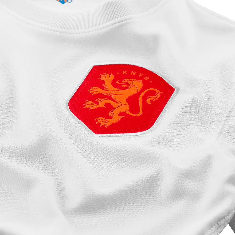 Netherlands Women's EC22 Away Soccer Jersey - White-Soar / Nike