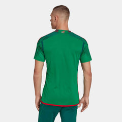 2022-23 Mexico Home Soccer Jersey - Green-Red / Adidas