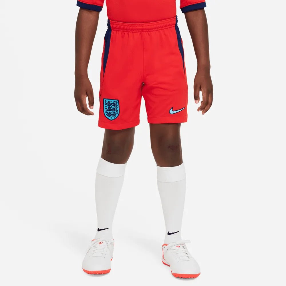 2022-23 England Youth Away Soccer Short Red-Blue Void / Nike