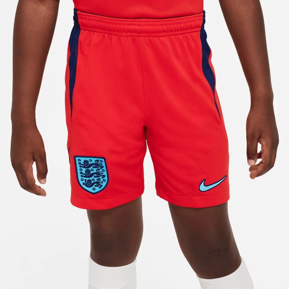 2022-23 England Youth Away Soccer Short Red-Blue Void / Nike