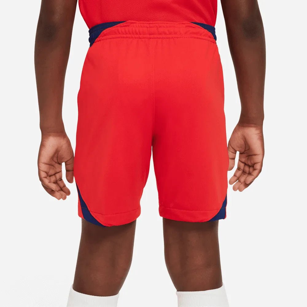2022-23 England Youth Away Soccer Short Red-Blue Void / Nike