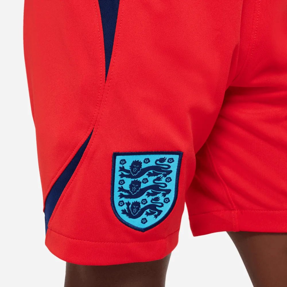 2022-23 England Youth Away Soccer Short Red-Blue Void / Nike