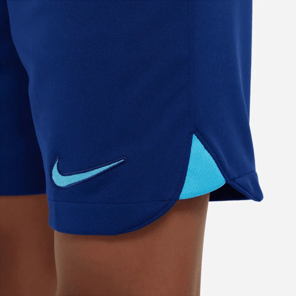 2022-23 England Youth Home Stadium Soccer Short Blue Void-Blue Fury / Nike
