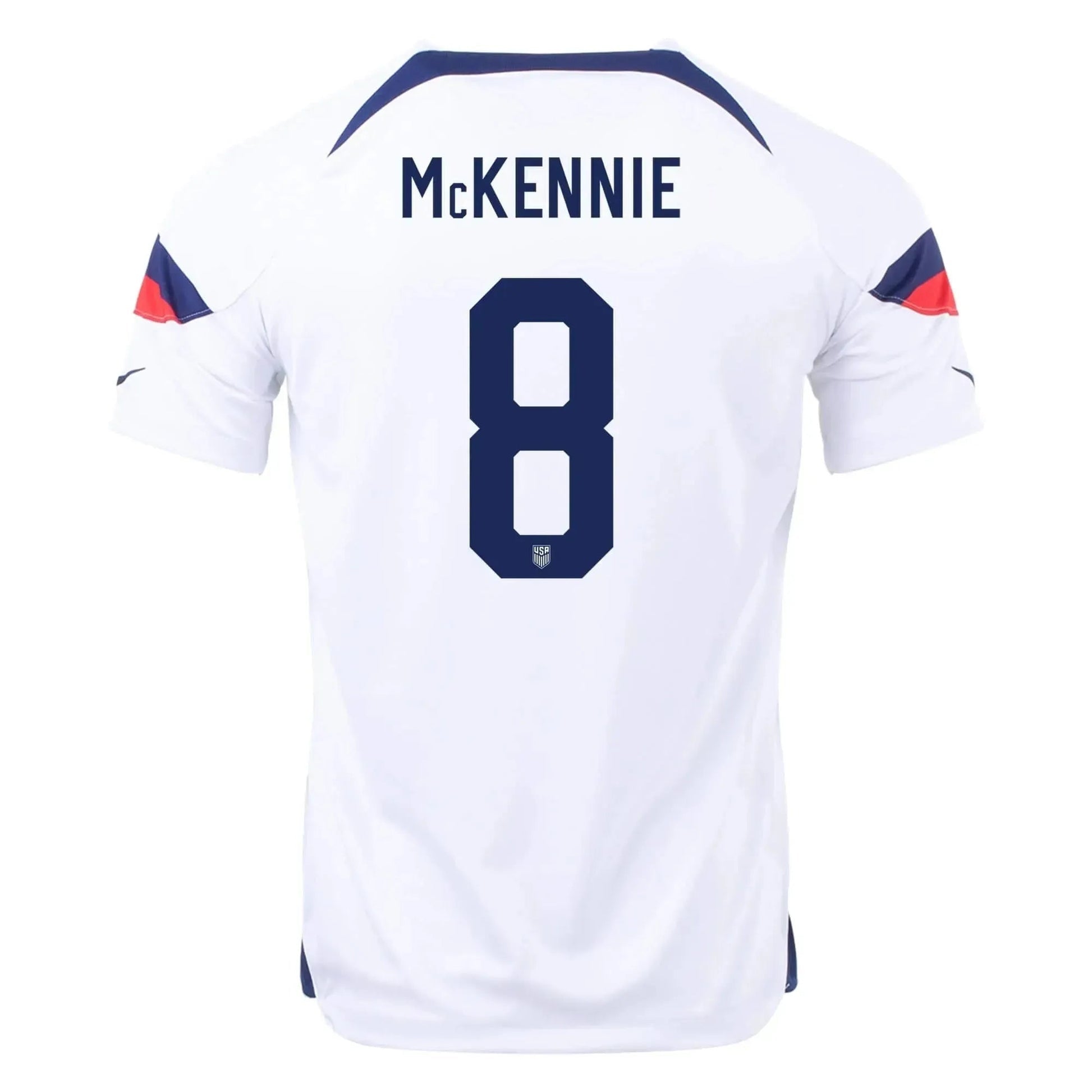 2022-23 USA Home Youth Soccer Jersey White-Loyal Blue / Nike