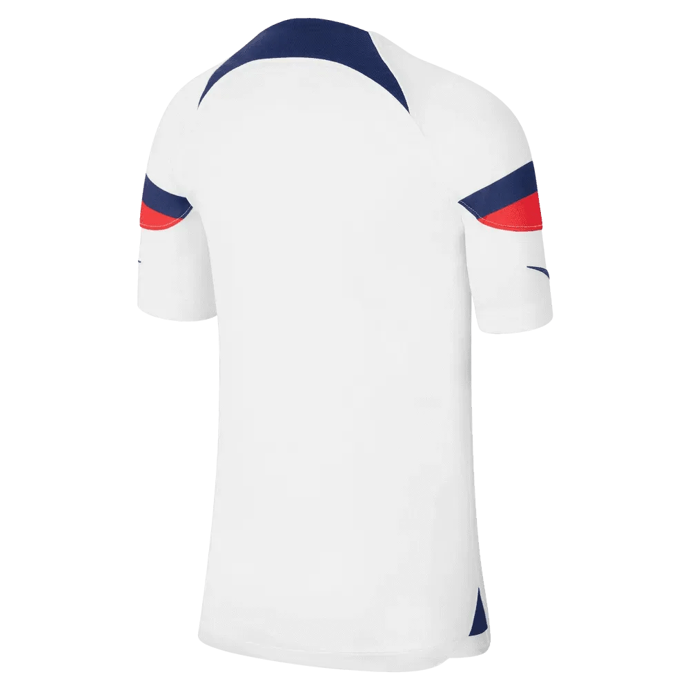 2022-23 USA Home Youth Soccer Jersey White-Loyal Blue / Nike
