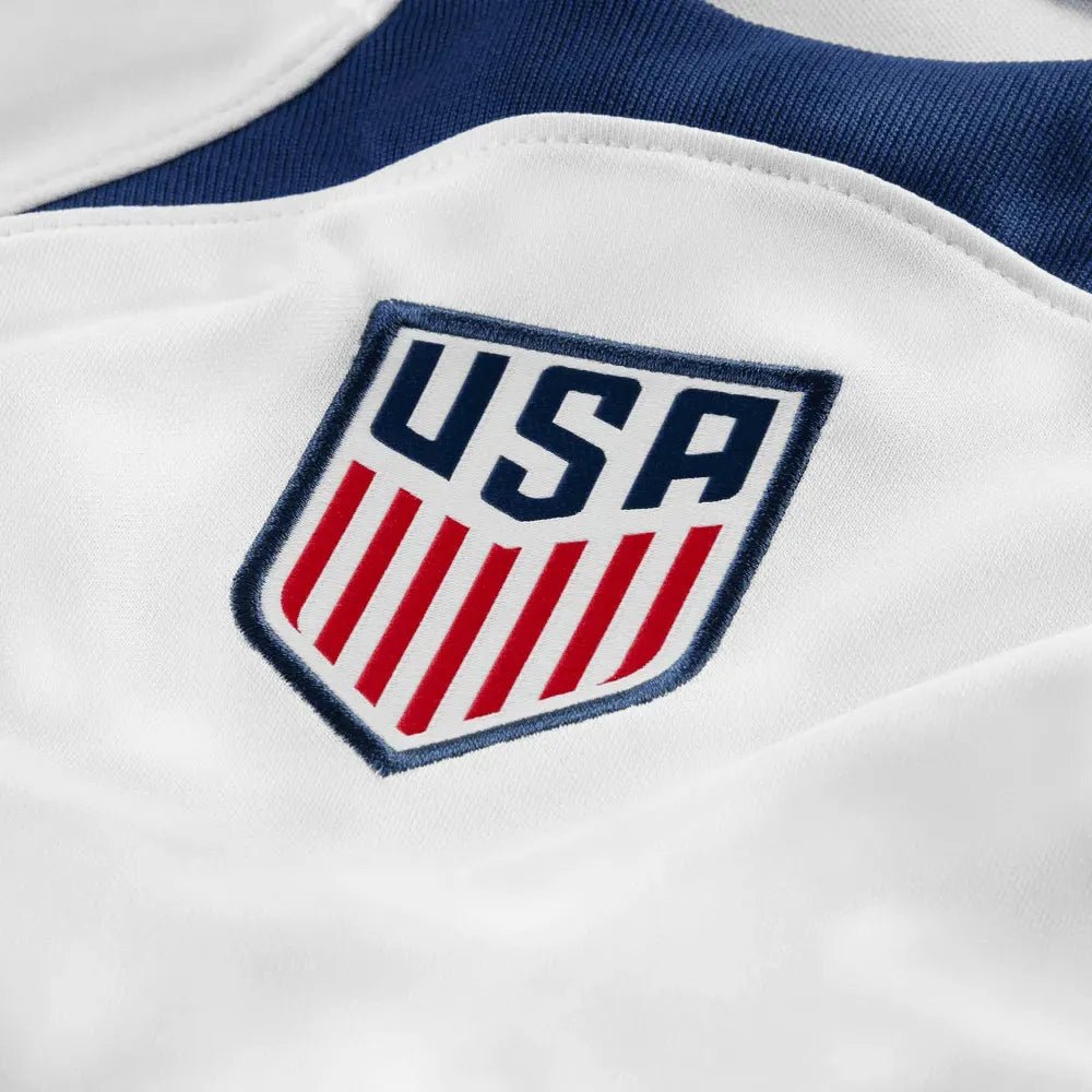 2022-23 USA Home Youth Soccer Jersey White-Loyal Blue / Nike