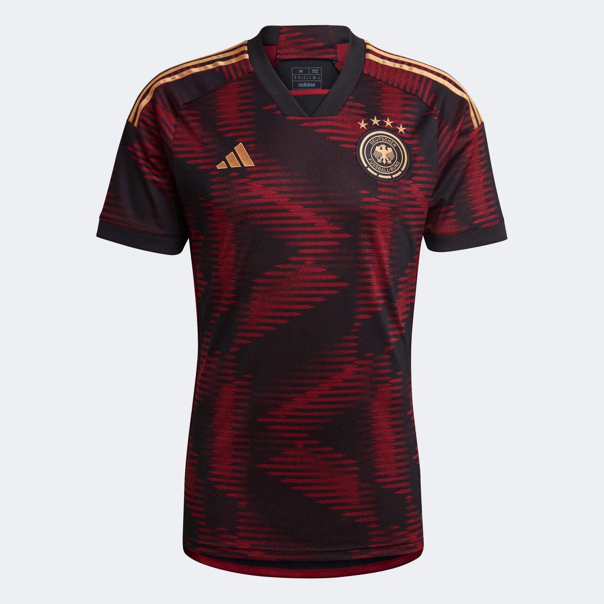2022-23 Germany Away Soccer Jersey Black / Adidas