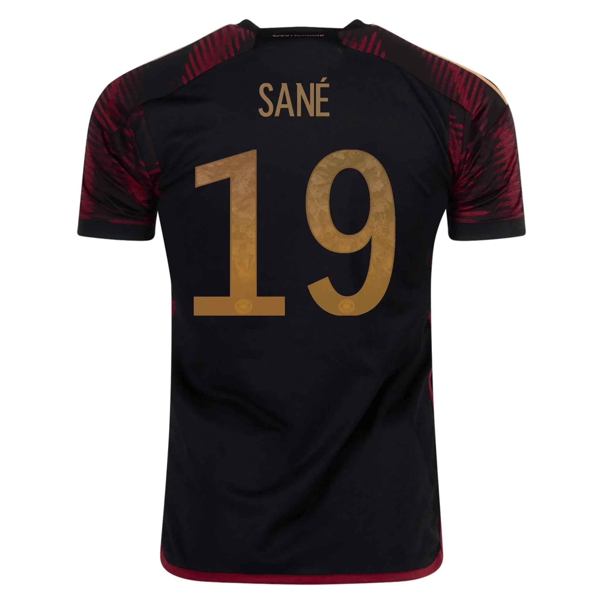 2022-23 Germany Away Soccer Jersey Black / Adidas