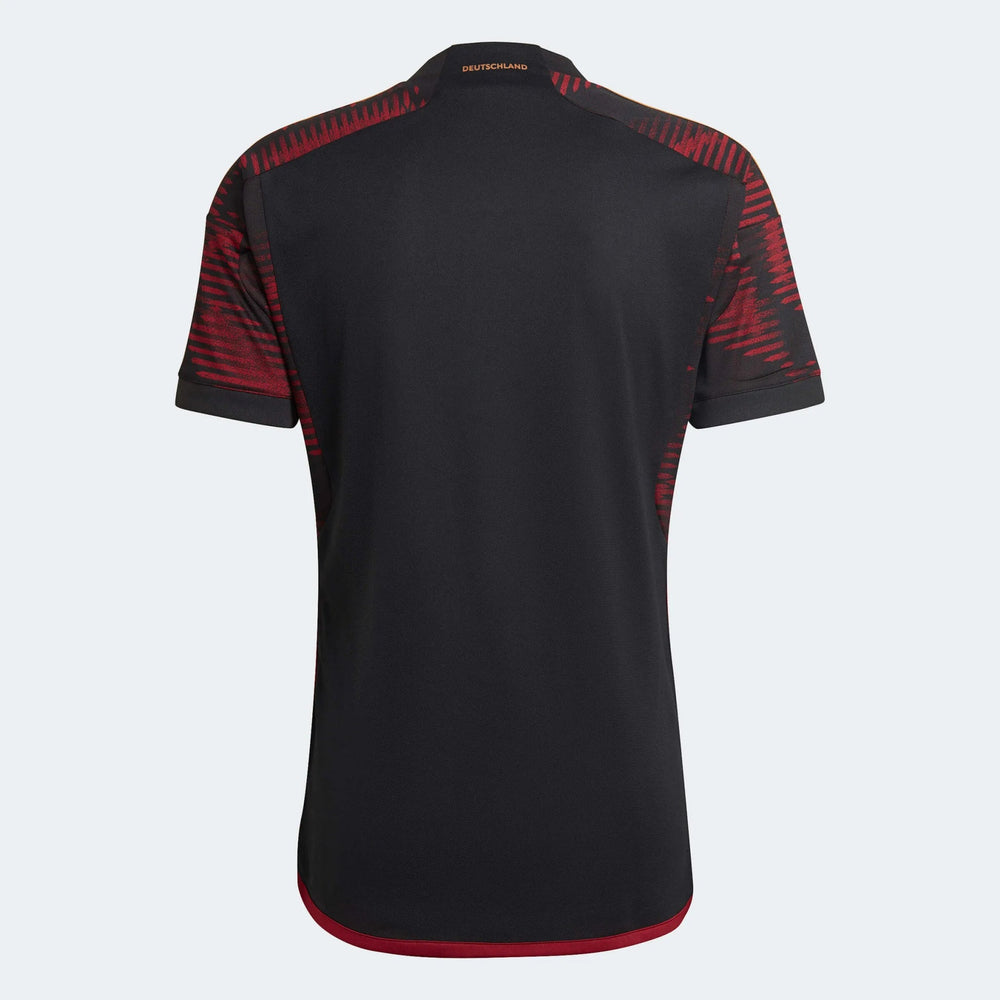 2022-23 Germany Away Soccer Jersey Black / Adidas