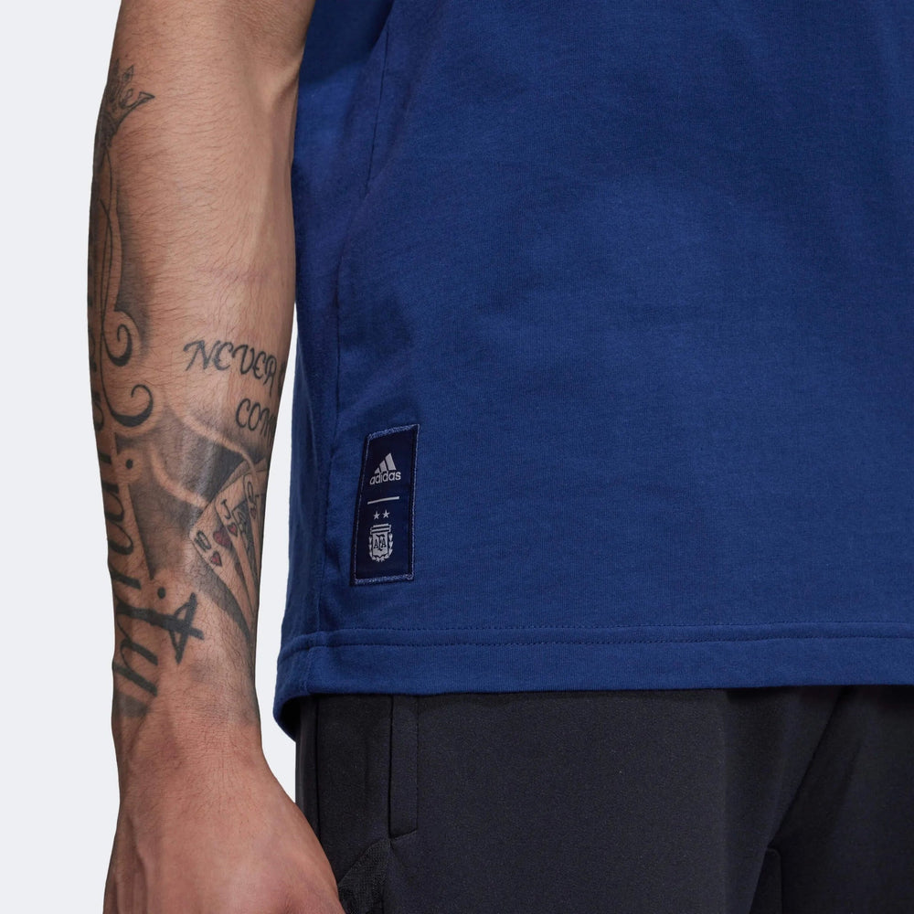 2022-23 Argentina Graphic Tee Night Indigo / Adidas