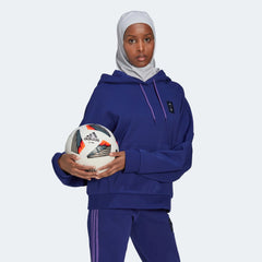 2022-23 Argentina Women's 3 Stripe Hoody Legacy Indigo / Adidas