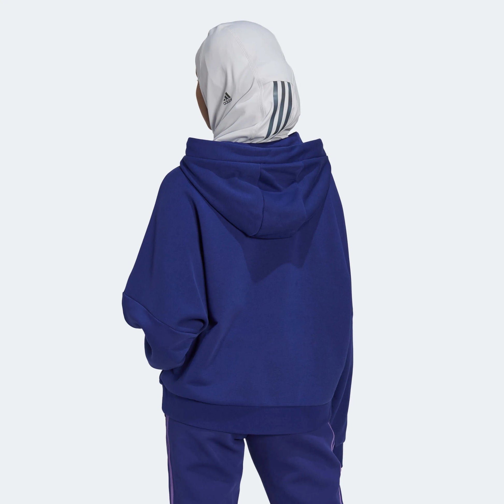 2022-23 Argentina Women's 3 Stripe Hoody Legacy Indigo / Adidas