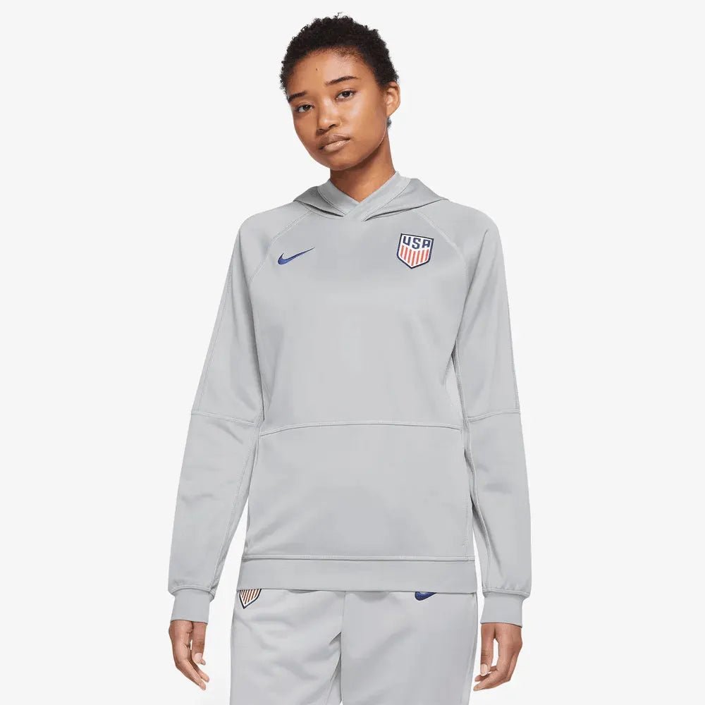 2022-23 USA Women's Travel Soccer Hoodie - Grey / Nike