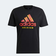 2022-23 Belgium DNA Graphic Tee - Black / Adidas