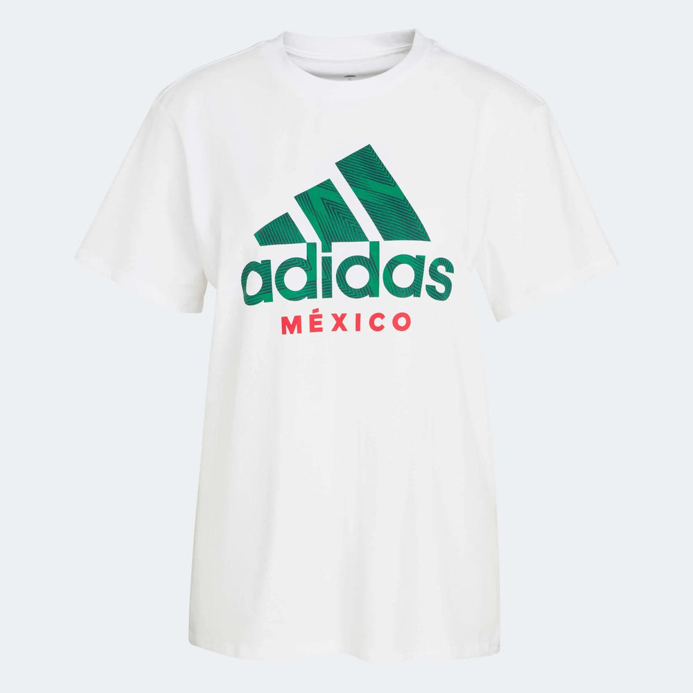 2022-23 Mexico Women's Tee - White / Adidas
