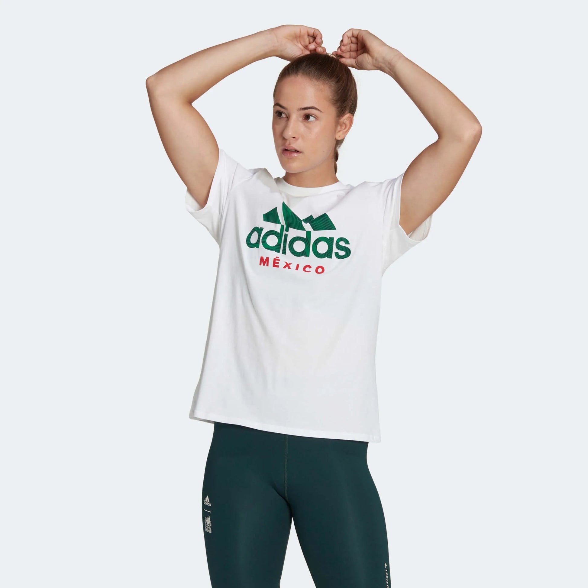 2022-23 Mexico Women's Tee - White / Adidas