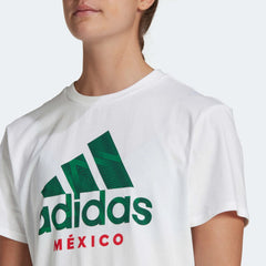 2022-23 Mexico Women's Tee - White / Adidas