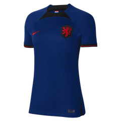 2022-23 Netherlands Women's Away Soccer Jersey - Deep Royal Blue / Nike