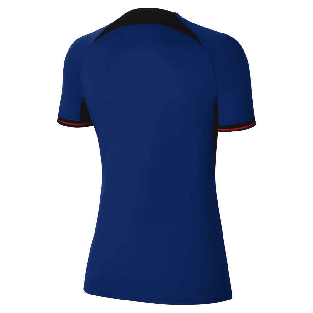 2022-23 Netherlands Women's Away Soccer Jersey - Deep Royal Blue / Nike