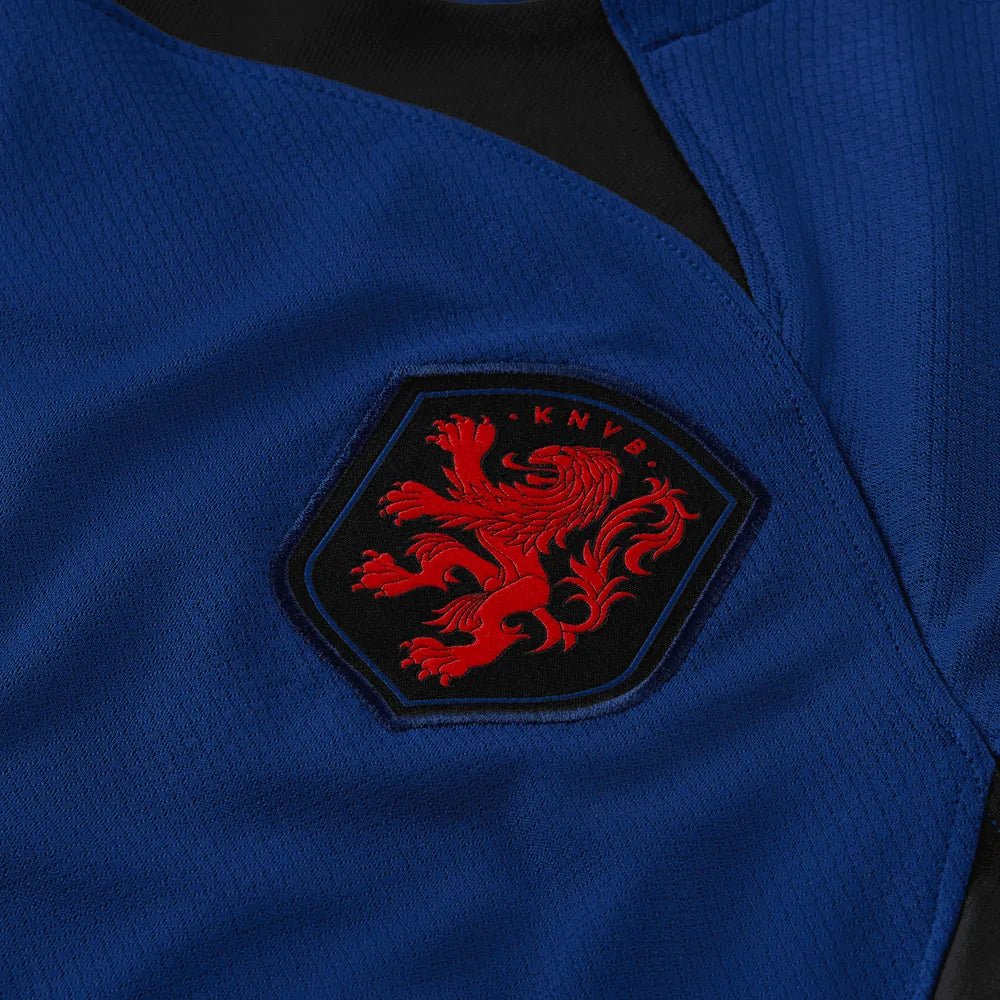 2022-23 Netherlands Women's Away Soccer Jersey - Deep Royal Blue / Nike