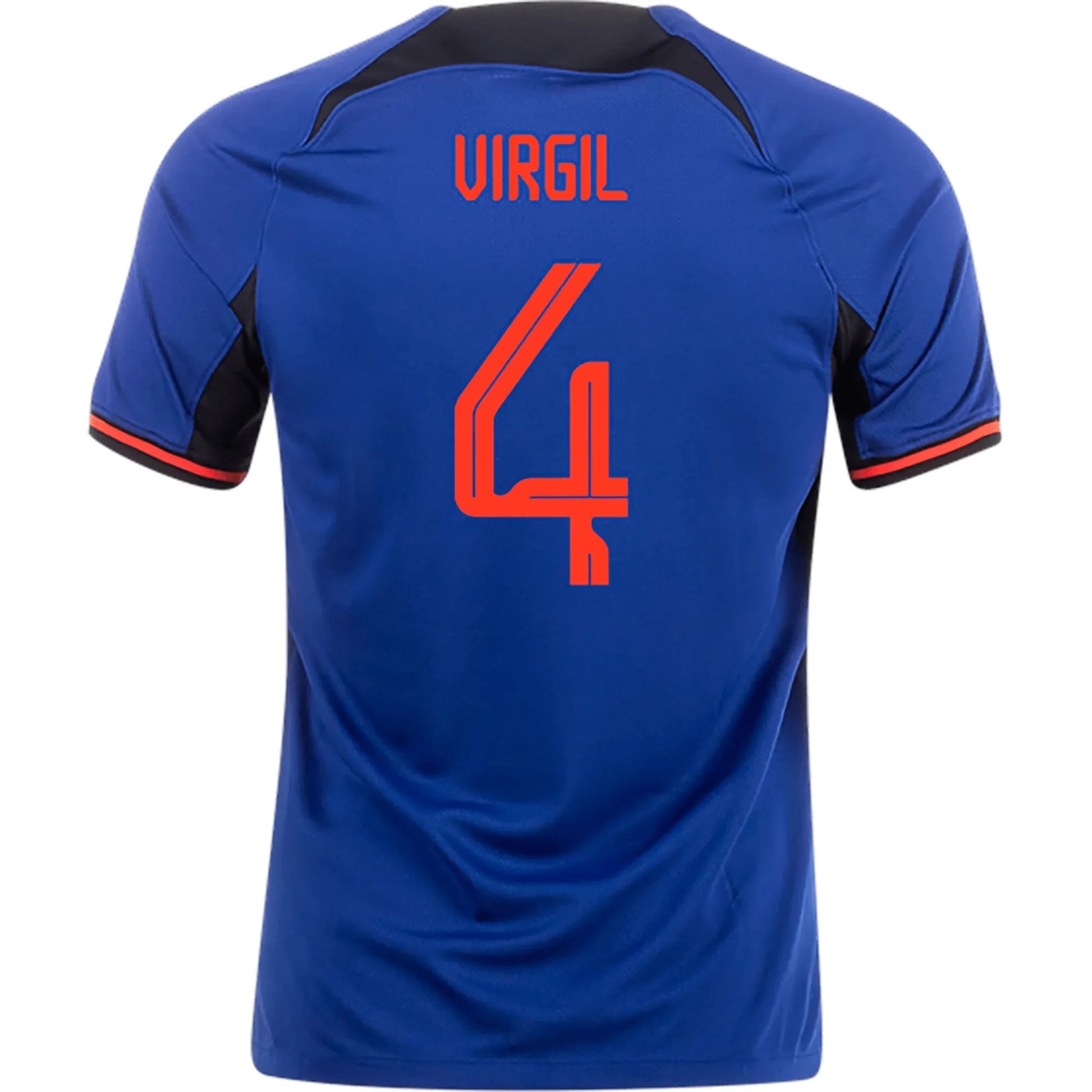 2022-23 Netherlands Women's Away Soccer Jersey - Deep Royal Blue / Nike