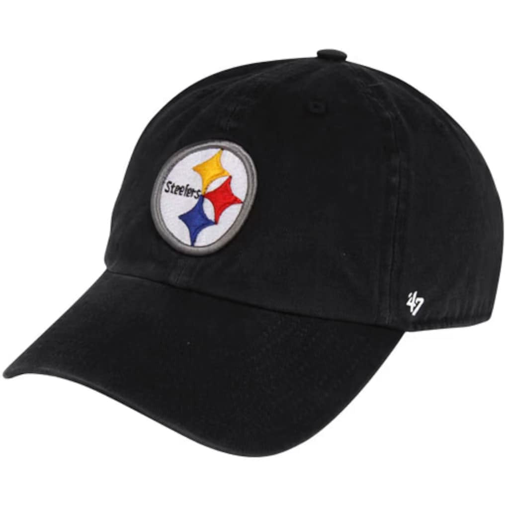 '47 Brand Cleanup Adjustable Hat - Pittsburgh Steelers