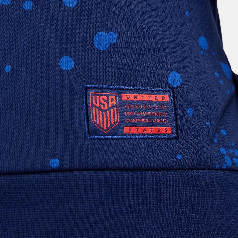 2023-24 USA Womens DF Fleece Soccer Hoodie / Nike