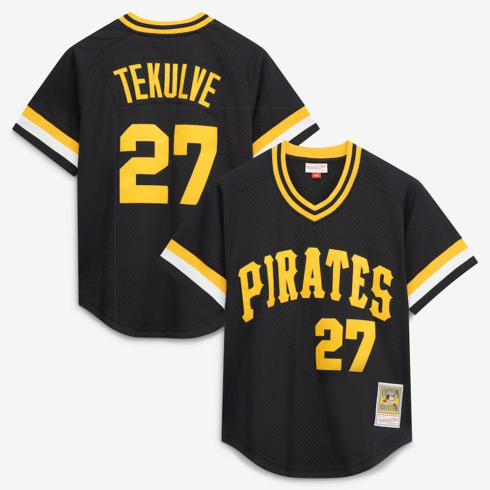 MLB Kent Tekulve Pittsburgh Pirates Mitchell & Ness Authentic Batting Practice Jersey
