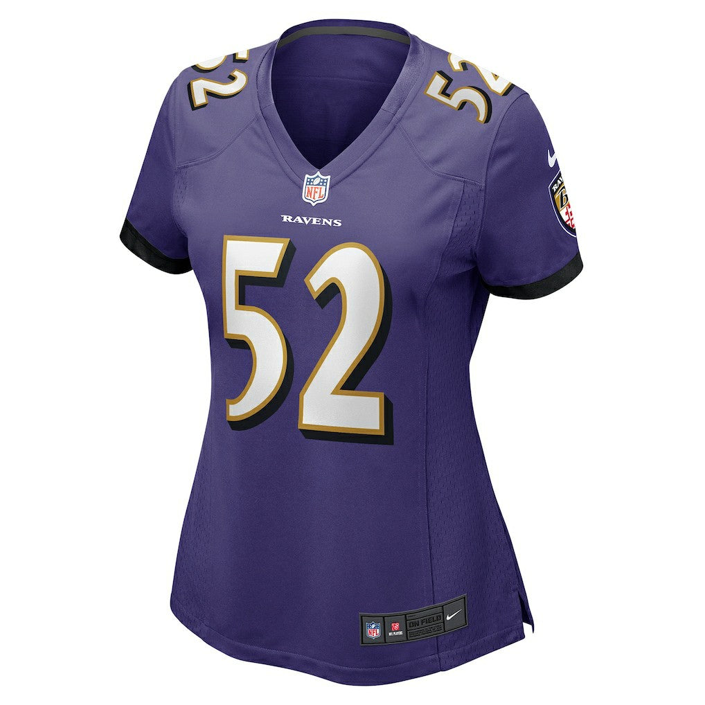 Ray Lewis  Women's Game Jersey - Baltimore Ravens