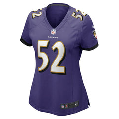 Ray Lewis  Women's Game Jersey - Baltimore Ravens
