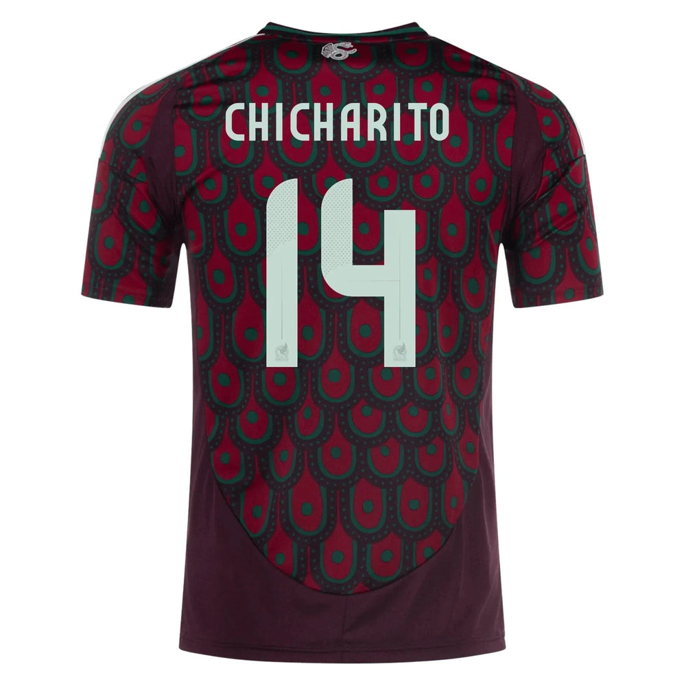 2024-25 Mexico Youth Stadium Home Soccer Jersey / Adidas