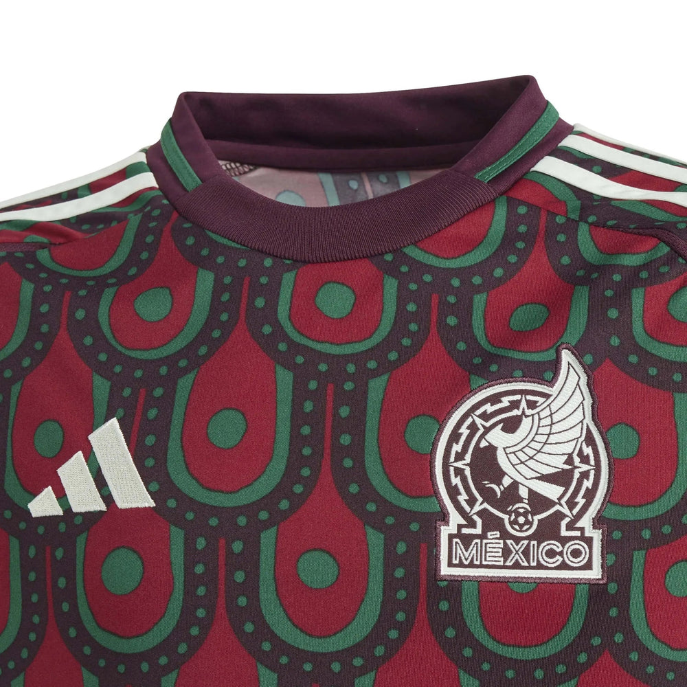 2024-25 Mexico Youth Stadium Home Soccer Jersey / Adidas