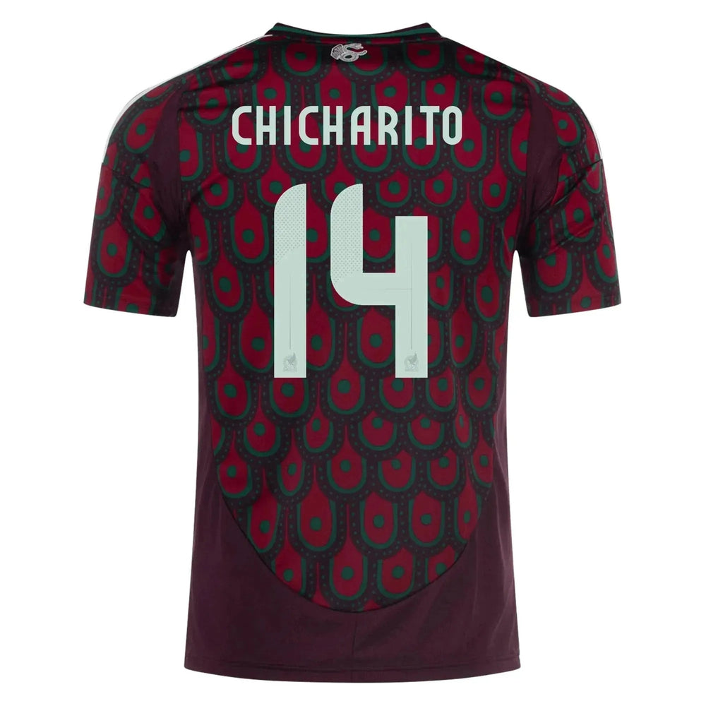 2024-25 Mexico Youth Stadium Home Soccer Jersey / Adidas