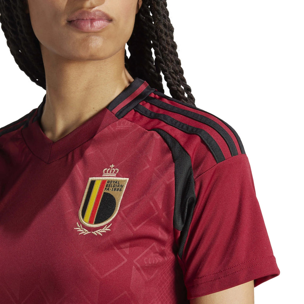 2024-25 Belgium Women's Stadium Home Soccer Jersey / Adidas
