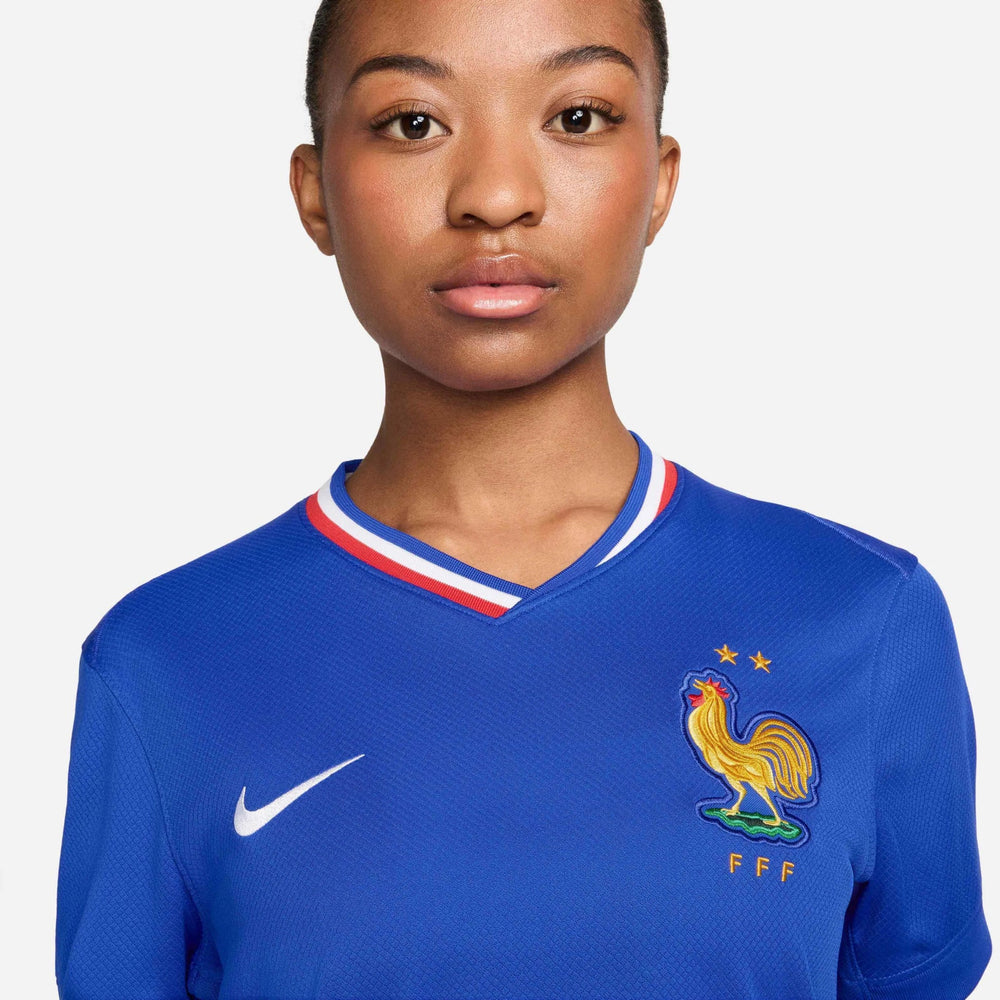 2024-25 France Women's Stadium Home Soccer Jersey / Nike