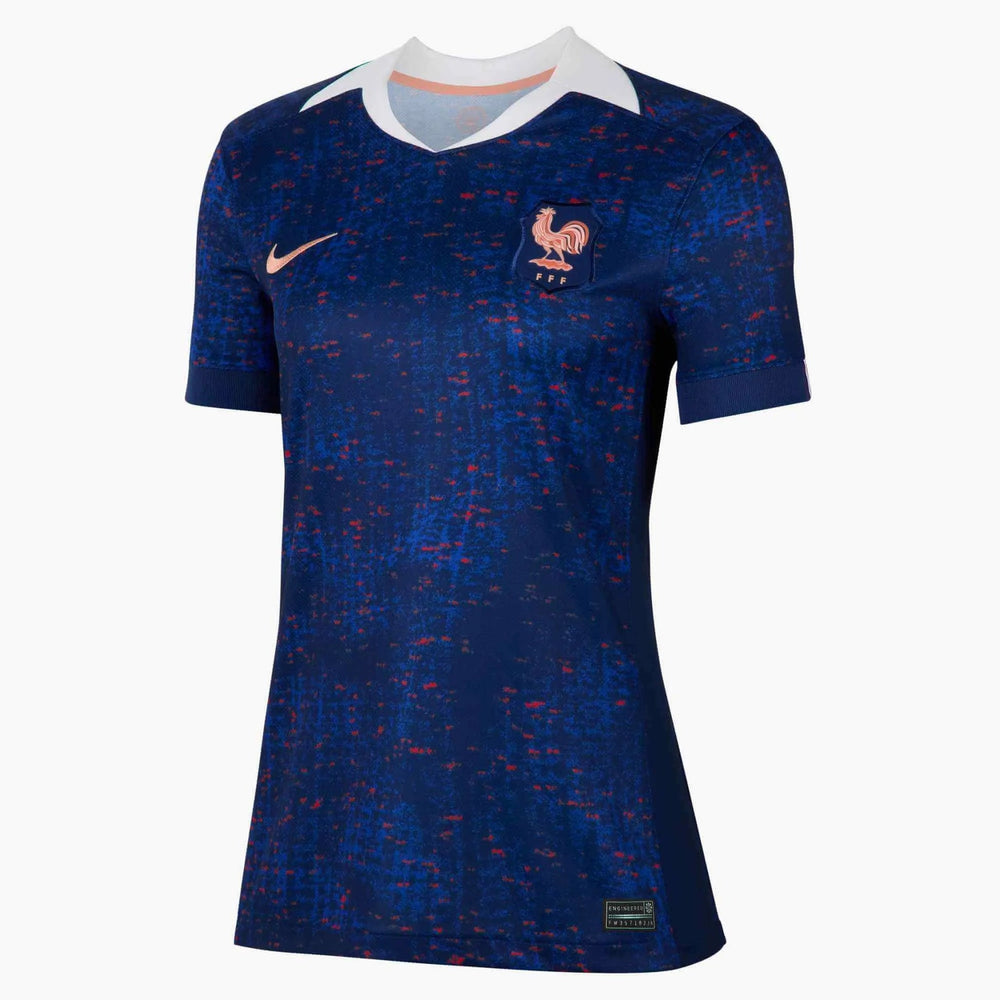 2025 France Women's Stadium Home Soccer Jersey  / Nike
