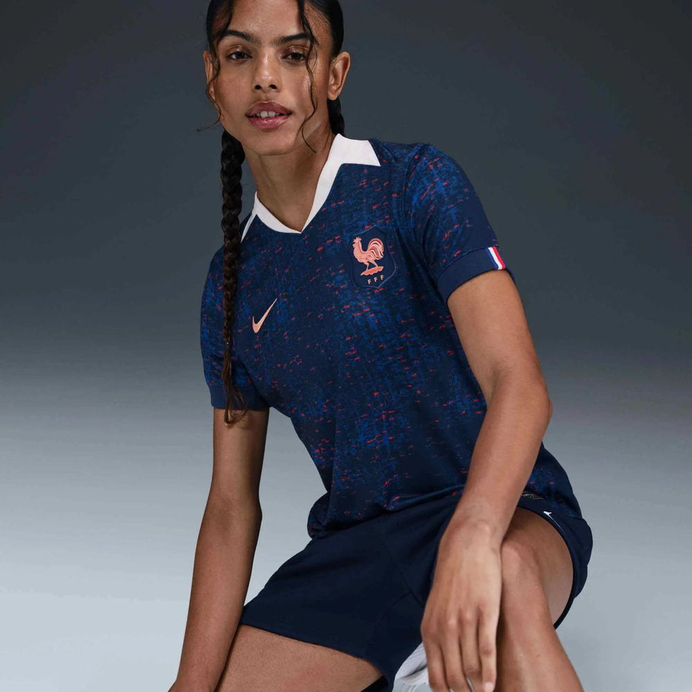 2025 France Women's Stadium Home Soccer Jersey  / Nike