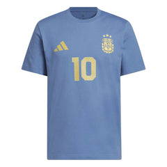 2026 Argentina Men's Messi Name And Number Tee  / Adidas